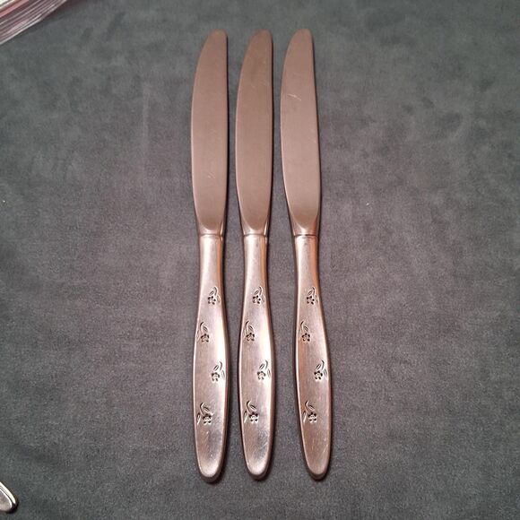 Easterling Floret Tuscan Ware Knives - 3 - Picture 1 of 2